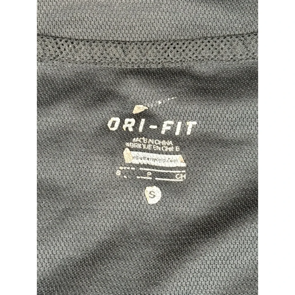 Nike Live Strong Hoodie Women's S Black Yellow 1/4‎ Zip Pockets Long Sleeve